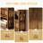Storage Cabinet,Farmhouse Style Display Shelves,Spacious Bookshelf