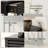 40" Fluted Console Table with 2 Drawers, Modern Wood 2 Tier Entryway Table with Storage Shelf-928038822