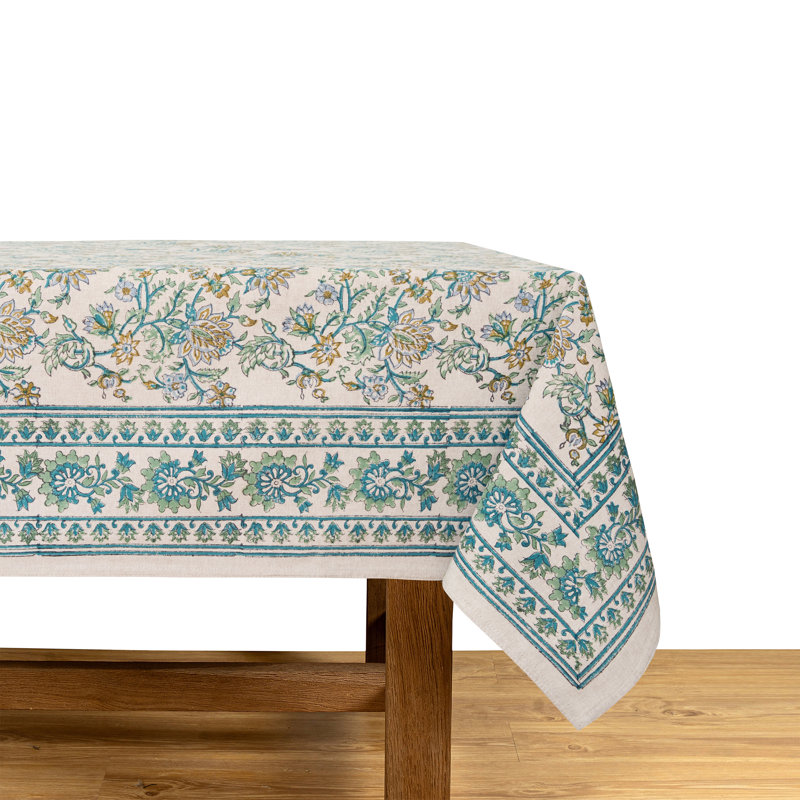 Jardin Secret Tablecloth, 71 x 128 Rectangle, Multicolor