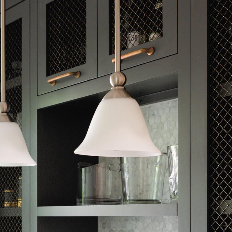 Bolla 1 - Light Single cone Pendant, Olde Bronze, MED