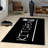Luxurious Woven Area Rug, 5.9 x 9.2 ft, 100% Polyester, Antibacterial | Non-Slip PVC Felt Dot Underside, 0.3 in Pile Height | Machine Washable, 3D Digital Print, Perfect for Living Room & Bedroom Décor-1430053127