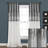 Night Sky Semi Sheer Single Curtain Panel-337302105-337302107