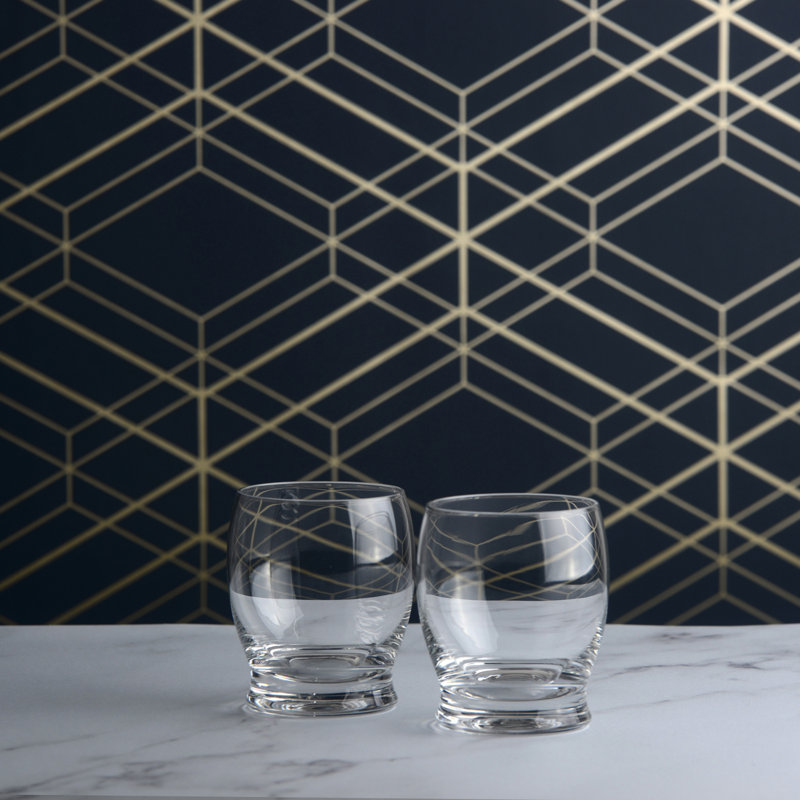 Manhattan 11.75oz. Glass Drinking Glass Glassware Set
