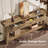 70.9-Inch Sofa Console Table with 3 Drawers-672076801
