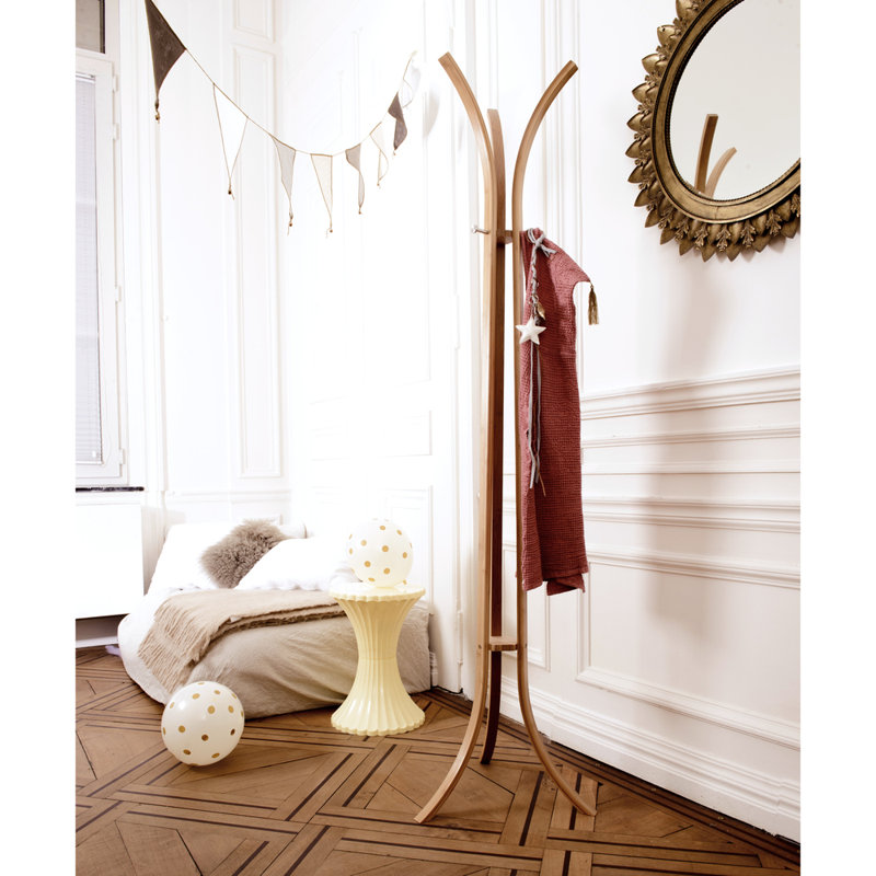 Almaden Solid Wood Freestanding Coat Rack
