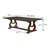 Necdet 7 - Piece Extendable Trestle Dining Set in Cream and Antique Java