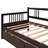 Twin Wooden Daybed With 2 Drawers, Sofa Bed For Bedroom Living Room,No Box Spring Needed