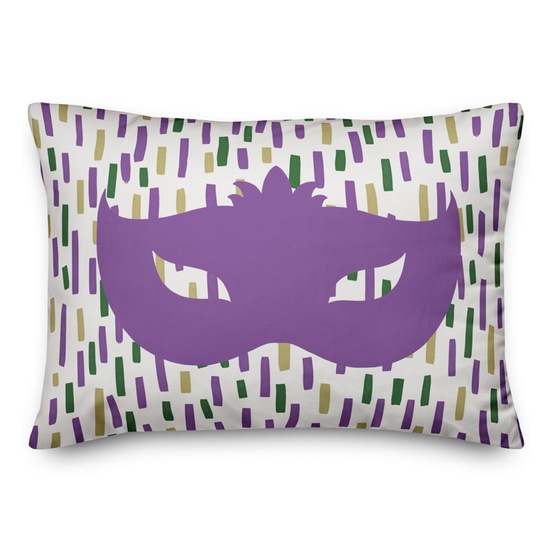 Coussin Mardi Gras