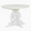 Ensemble de salle à manger 5 pièces, 1 table extensible avec une rallonge de 16 pouces (blanc antique)-646353671