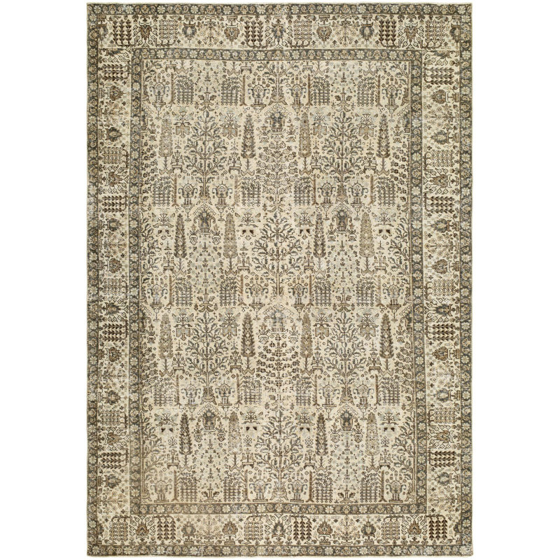 Antique One Of A Kind One-of-a-Kind 7' X 10' Hand Knotted Area Rug