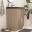 Monterey 23.6" Inch Freestanding Bathroom Vanity + Reinforced Black Acrylic Sink-644166516