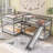Jalishia Kids Twin Over Full Bunk Bed-849228950