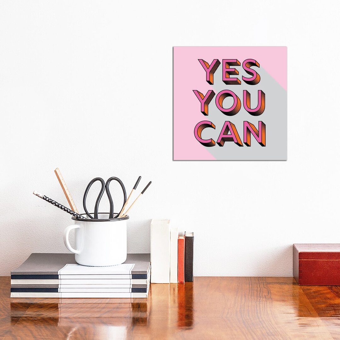 Yes You Can Typografie