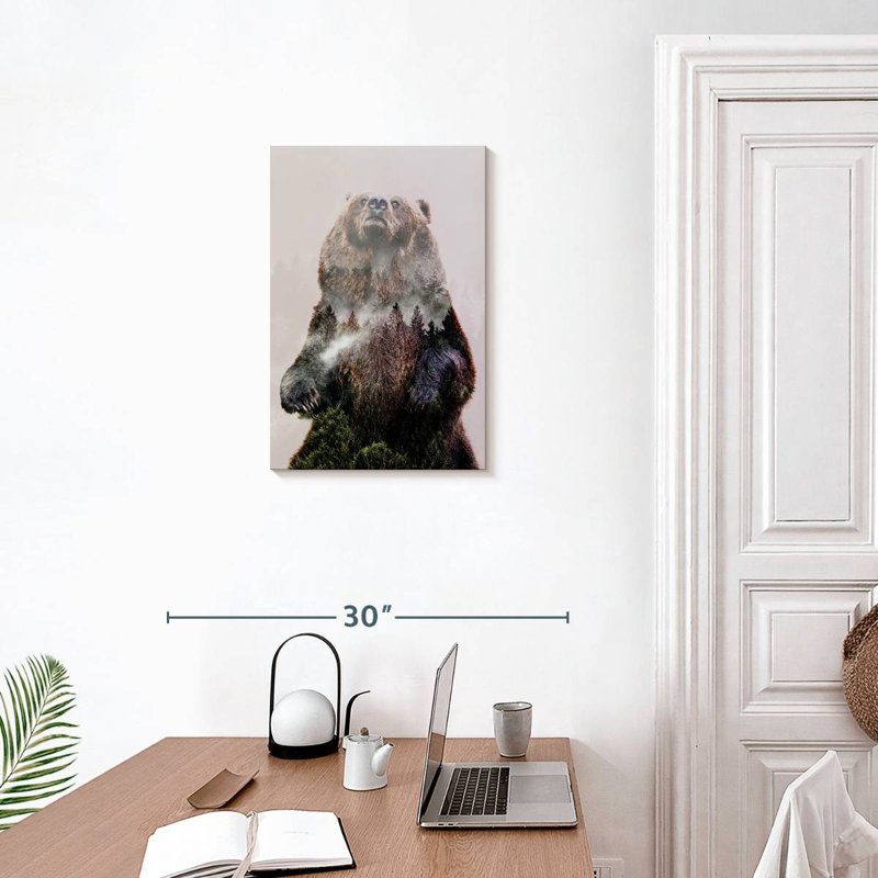 Brampt Forest Pines Bear, 24" H x 16" W