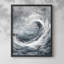 NAUTICAL Series CCXIV - Impression encadrée de qualité supérieure - Prêt à être accroché - Aucun clou requis-1738258537-1738258542