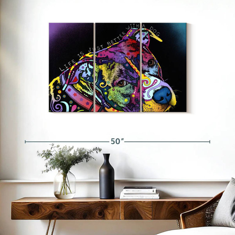 Brampt Life Is Just Better, 24" H x 38" W
