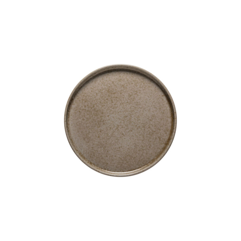 Redonda Stoneware Salad/Dessert Plate, Oak