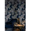 Papier peint amovible bleu marine Leopard-2043163211