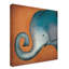 « éléphant wow », art sur toile-99231069