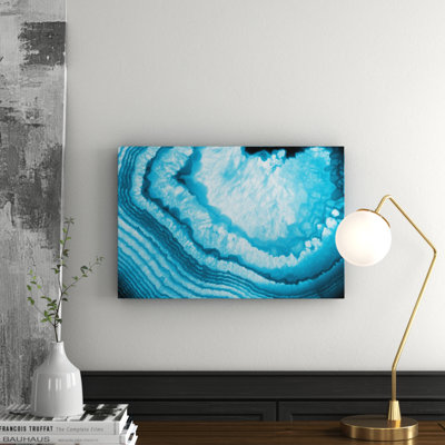 Snow Ridges - Wrapped Canvas Print