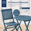 Ensemble bistro en bois-681081595