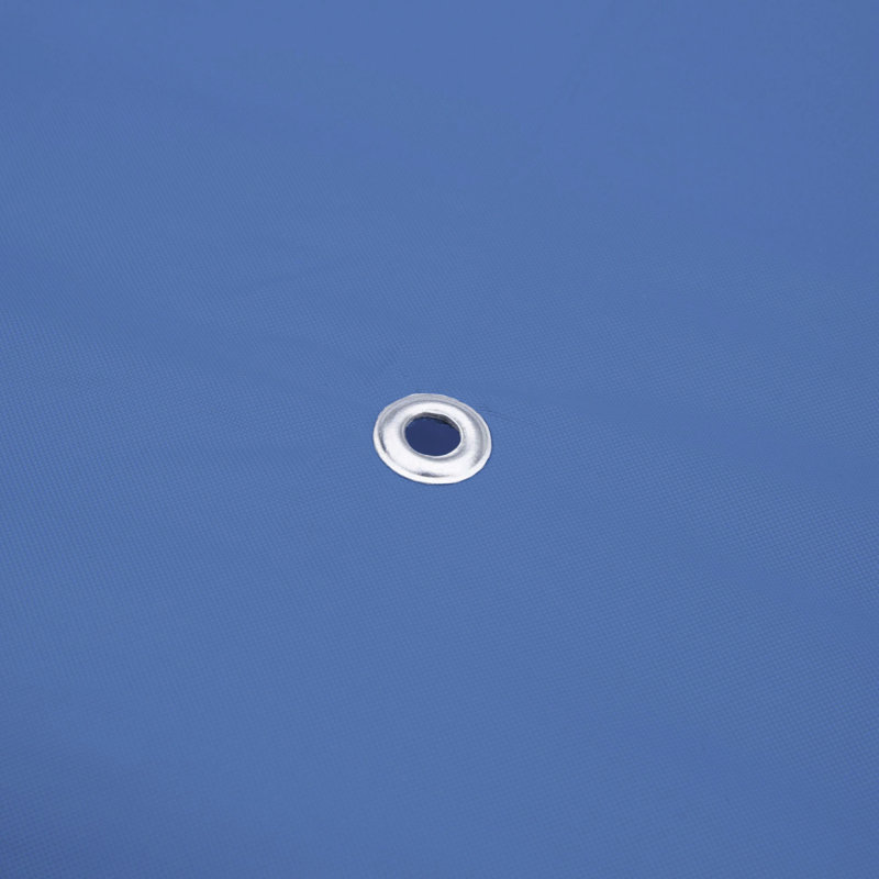 Tente à auvent escamotable avec filet Outsunny, Bleu