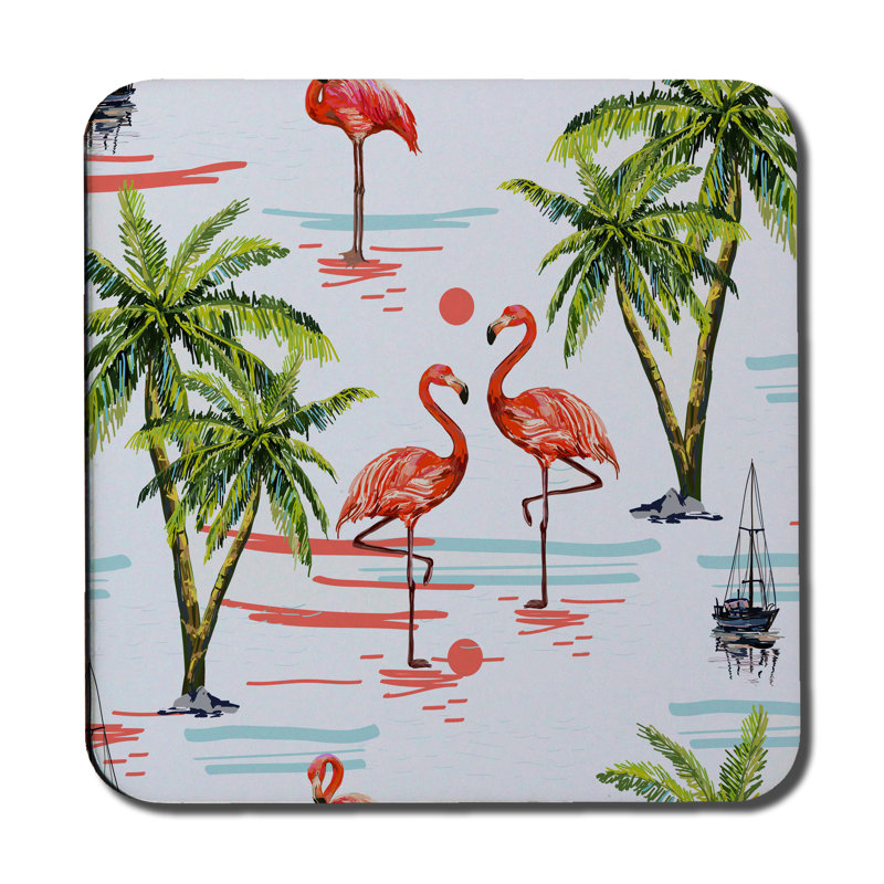 Square 6 Piece Coaster Set