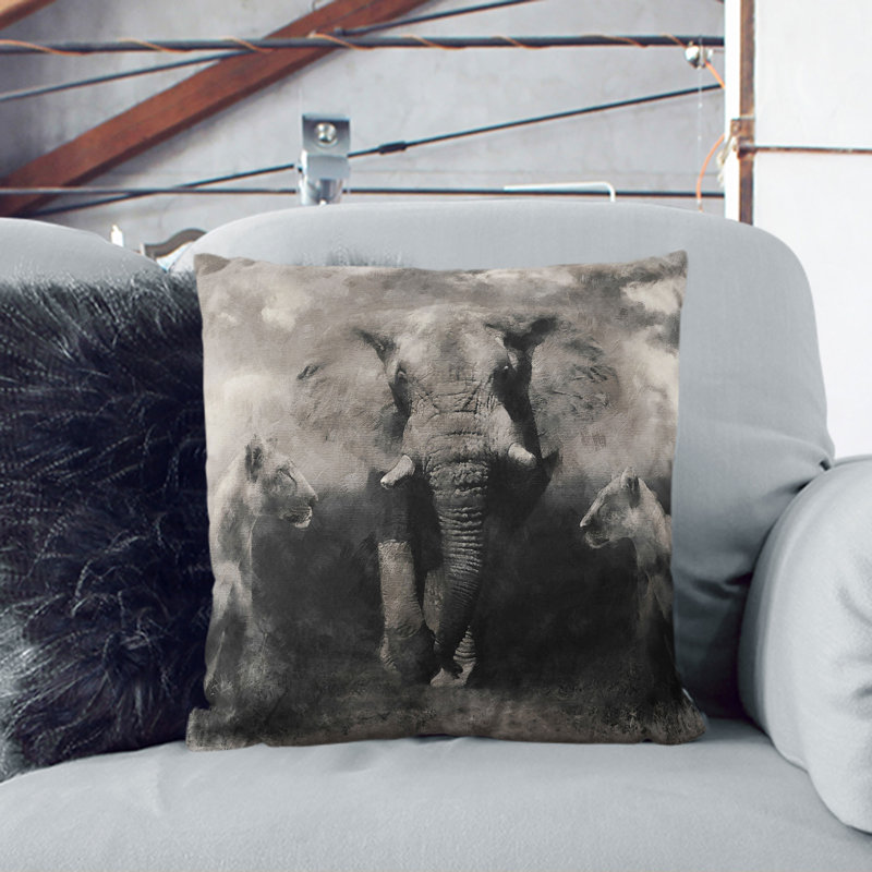 Square Cushion, 55cm H x 55cm W x 20cm D