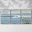 Sunrise Bay - 3 pièces, reproduction sur toile-2090668867-2090668872