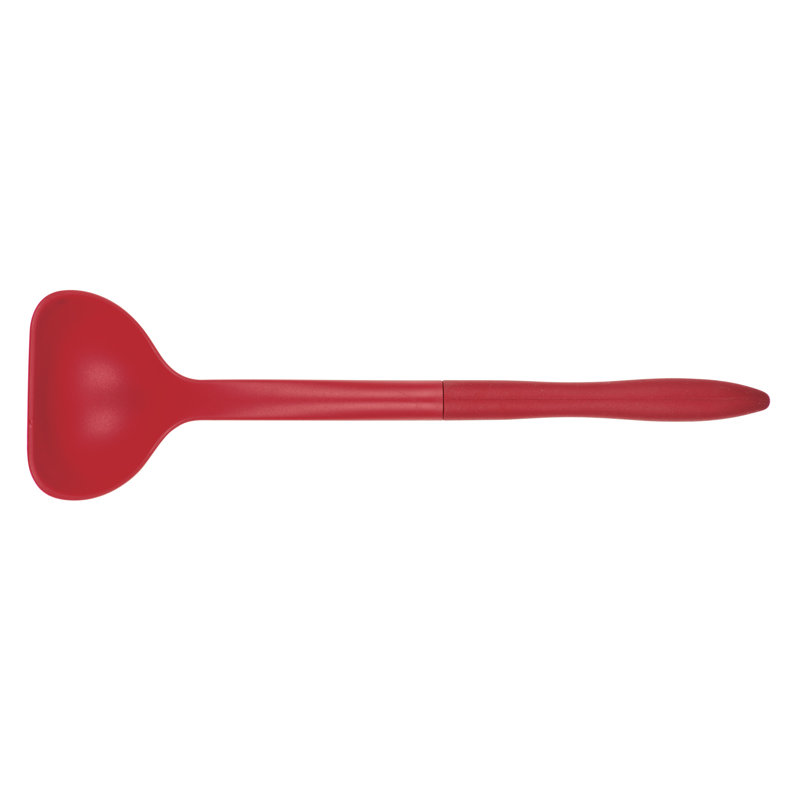 Red 6-Piece Nonstick Nylon Kitchen Utensil Set