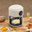 Friteuse à air visible de 4,4 pte avec pot en verre, friteuse à écran tactile 1200 W, cuiseur à convection de comptoir 8 en 1 avec chaleur rapide, antiadhésif et lavable au lave-vaisselle-111378576