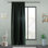 Extra Long & Extra Wide Faux Linen Decorative Curtain Single Panel