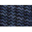 Rug & Kilim's Scandinavian Style Rug In Blue And Black Geometric Pattern-1177962550