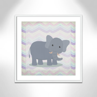 Art de l'éléphant rose