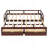 Wooden Daybed With Trundle Bed And Two Storage Drawers , Extendable Bed Daybed,Sofa Bed For Bedroom Living Room,Espresso-1152026284