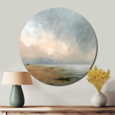 Iralynn - Traditional Round Metal Wall Art