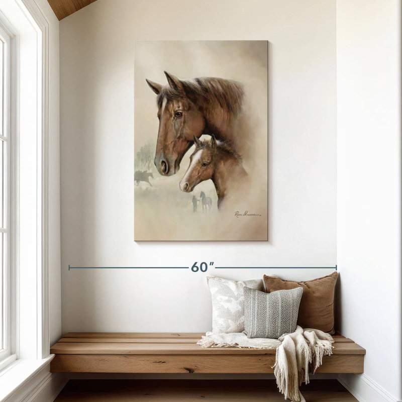 Brampt Race Horse I, 45" H x 30" W