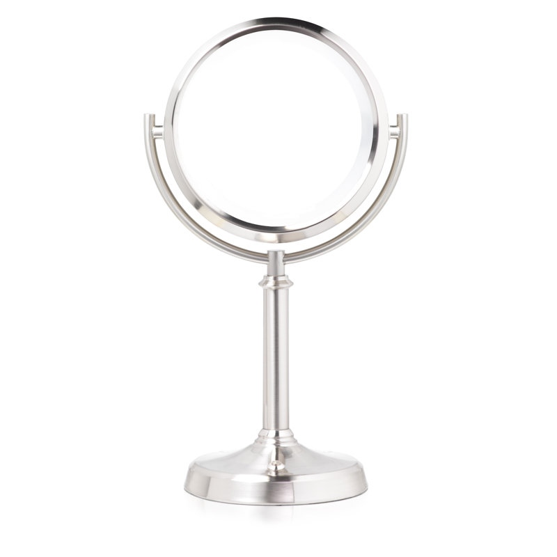 Miroir de meuble-lavabo circulaire 1X / 10X