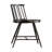 Warner Concrete Veneer Top Dining Table And Low Back Windsor Chairs Set - Stripe Concrete Veneer Top Table And 4 Finish Chairs-114509603