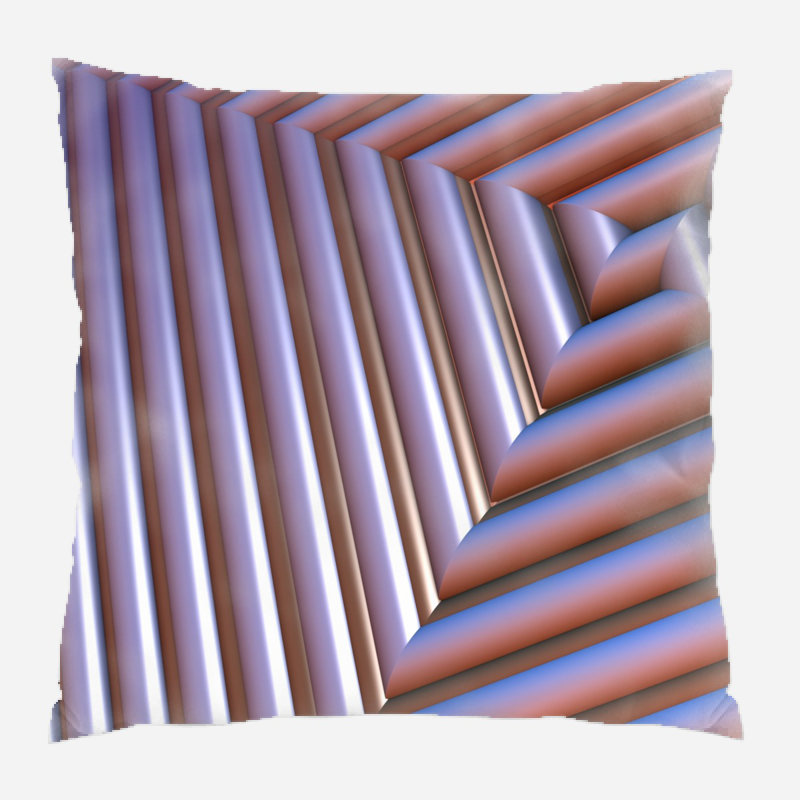 Square Throw Pillow, Indoor