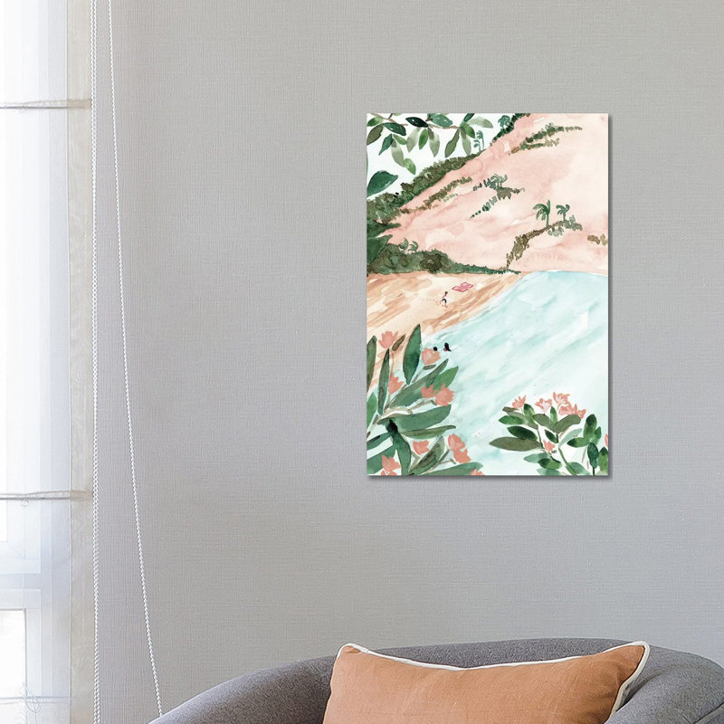Moroccan Beach by Sabina Fenn - Wrapped Canvas Gallery-Wrapped Canvas Giclée, 66.04 cm H x 45.72 cm W