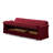 Eukleides 88'' Upholstered Convertible Sofa