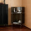 Acrylique gris + vitrines en acier inoxydable-121494720