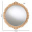 Miroir d'appoint mural Benildis Baxton Studio Caitlin