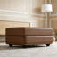 Faux Leather Ottoman-444922881