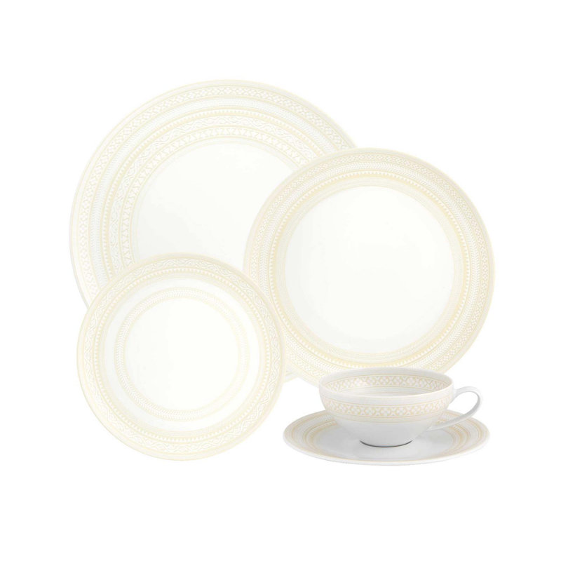 Piece Porcelain China Dinnerware Set