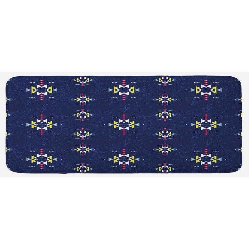 Rustic Synthetic Kitchen Mat