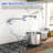 Pot Filler Faucet - Wall Mount Kitchen Sink Faucet Folding Stretchable With Single Hole Two Handles,-116628664