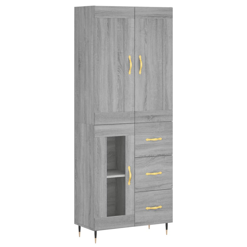 Cassimere 69.5cm Sideboard, Grey Sonoma