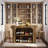 55-Inch Bar Table with Storage